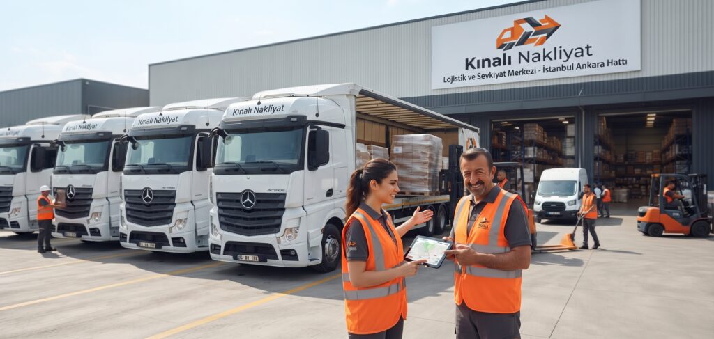 Kınalı Nakliyat İstanbul Ankara şehirler arası nakliye, lojistik ve parsiyel yük taşımacılığı araç filosu