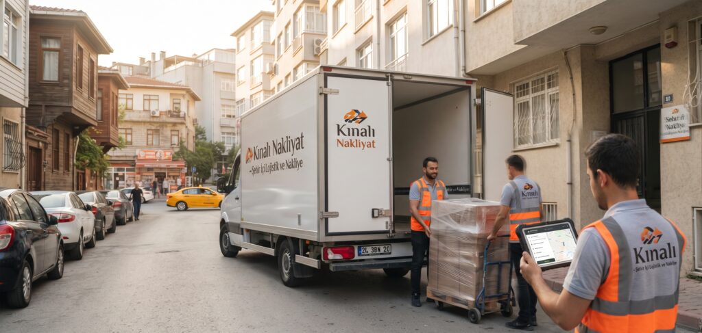 Kınalı Nakliyat profesyonel şehir içi nakliye ve evden eve taşımacılık araçları